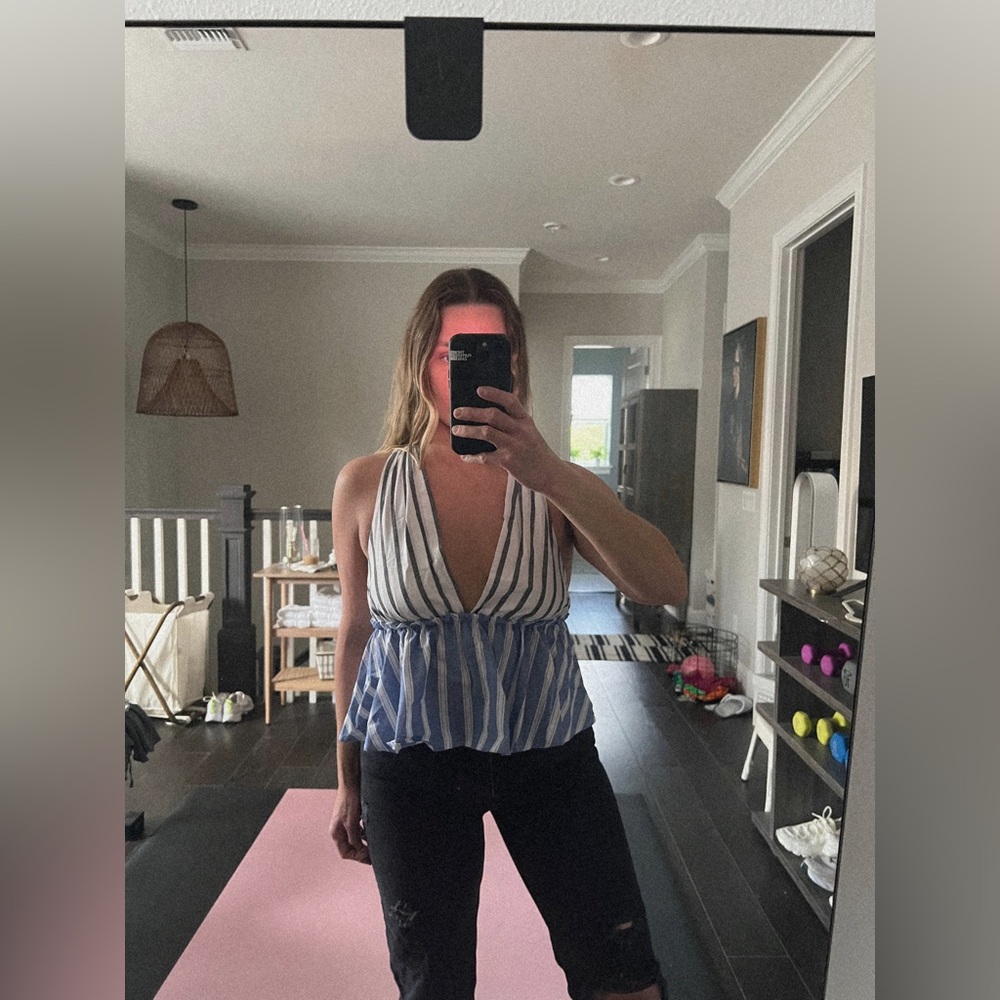 Free People Stripped Tank - NWT